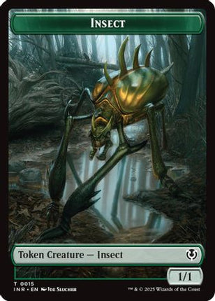 Insect // Spider Double-Sided Token [Innistrad Remastered]