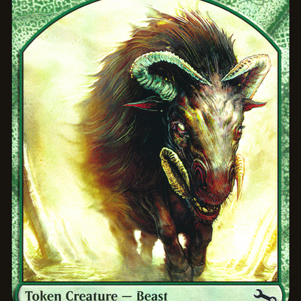 Beast // Beast [Unstable Tokens] Foil
