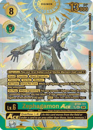 Zephagamon ACE (Textured) [BT20-101] [Release Special Booster 2.5] Foil