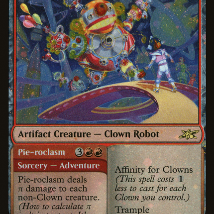 Omniclown Colossus // Pie-roclasm [Unfinity] Galaxy Foil