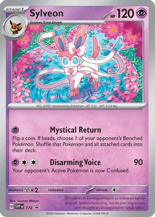 Sylveon - 172 (Cosmos Holo) - 172/null [SV: Scarlet & Violet Promo Cards] Holofoil