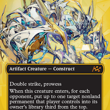 Riptide Gearhulk (Borderless) (First-Place Foil) [Aetherdrift] Foil