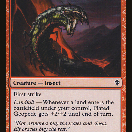 Plated Geopede [The List]