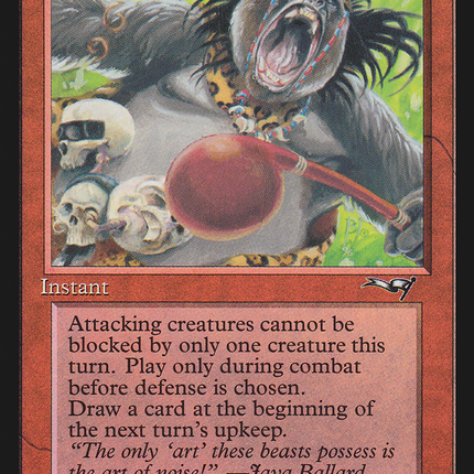 Gorilla War Cry (Red Club) (109) [Alliances]