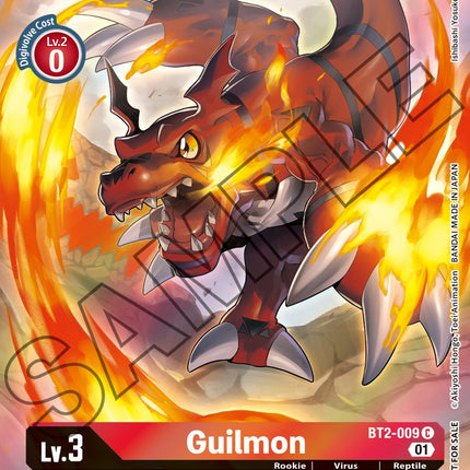 Guilmon [BT2-009] (Tamer's Card Set 1) [Release Special Booster Promos]