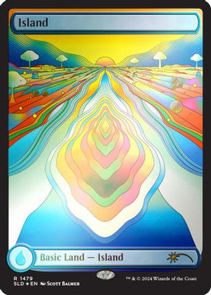 Island (1479) (Rainbow Foil) (1479) [Secret Lair Drop Series] Foil