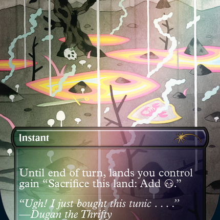 Rain of Filth (Borderless) [Secret Lair Drop] Foil