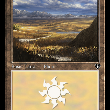 Plains (Retro) (437) [Commander Masters]