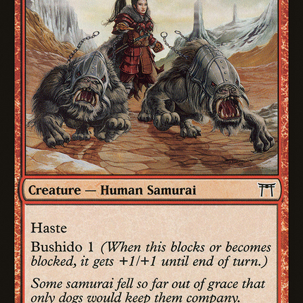 Ronin Houndmaster [Champions of Kamigawa]