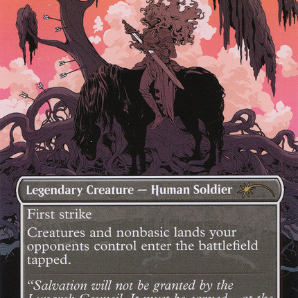 Thalia, Heretic Cathar (Borderless) [Secret Lair 30th Anniversary Countdown Kit]