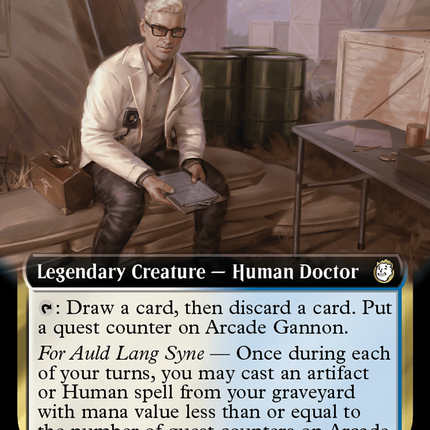 Arcade Gannon (Extended Art) [Fallout] Surge Foil