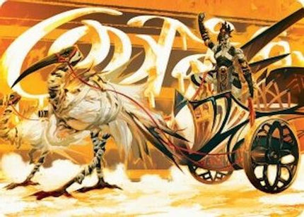 Skyseer's Chariot Art Card [Art Series: Aetherdrift]