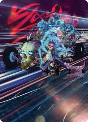 Midnight Mangler Art Card [Art Series: Aetherdrift]