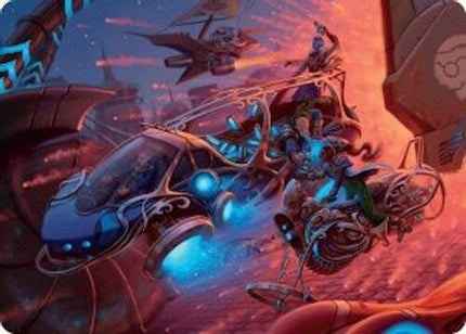 Rangers' Refueler Art Card [Art Series: Aetherdrift]