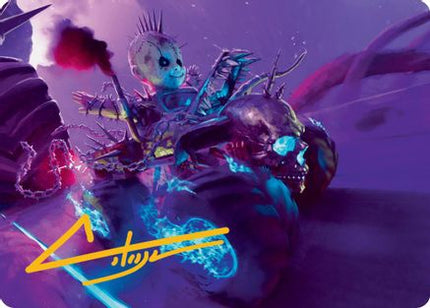 Pactdoll Terror Art Card (Gold-Stamped Signature) [Art Series: Aetherdrift]