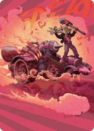 Burner Rocket Art Card [Art Series: Aetherdrift]