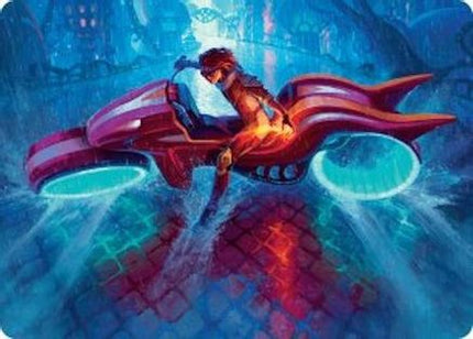 Chandra, Spark Hunter Art Card [Art Series: Aetherdrift]