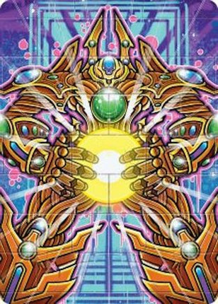 Brightglass Gearhulk Art Card [Art Series: Aetherdrift]