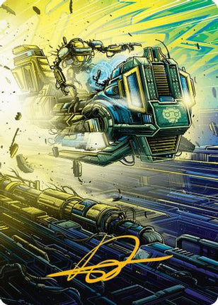 Guidelight Pathmaker Art Card (Gold-Stamped Signature) [Art Series: Aetherdrift]
