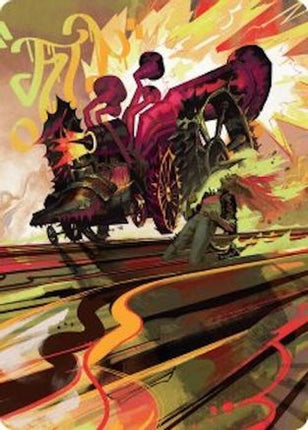Rocketeer Boostbuggy Art Card [Art Series: Aetherdrift]
