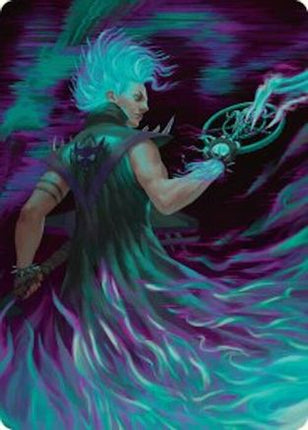 Winter, Cursed Rider Art Card [Art Series: Aetherdrift]