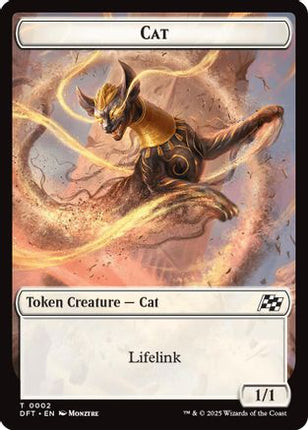 Cat // Thopter (0010) Double-Sided Token [Aetherdrift]