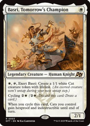 Basri, Tomorrow's Champion [Prerelease Cards] Foil