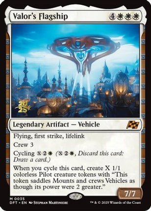 Valor's Flagship [Prerelease Cards] Foil