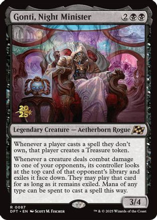 Gonti, Night Minister [Prerelease Cards] Foil