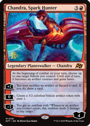 Chandra, Spark Hunter [Prerelease Cards] Foil