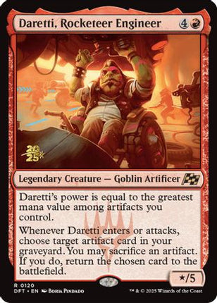 Daretti, Rocketeer Engineer [Prerelease Cards] Foil