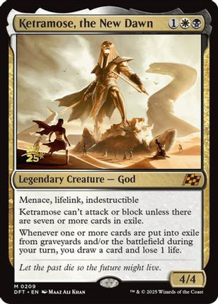 Ketramose, the New Dawn [Prerelease Cards] Foil
