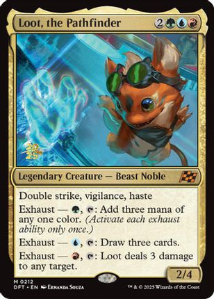 Loot, the Pathfinder [Prerelease Cards] Foil