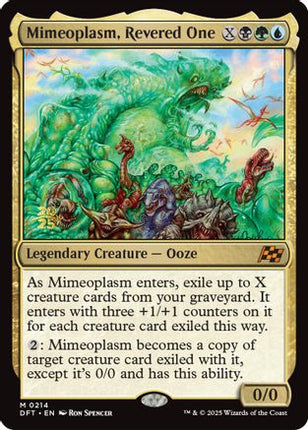 Mimeoplasm, Revered One [Prerelease Cards] Foil