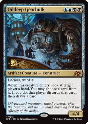 Oildeep Gearhulk [Prerelease Cards] Foil