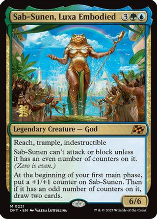Sab-Sunen, Luxa Embodied [Prerelease Cards] Foil