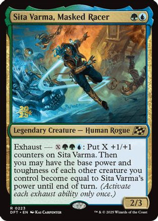 Sita Varma, Masked Racer [Prerelease Cards] Foil