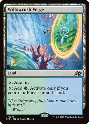 Willowrush Verge [Prerelease Cards] Foil