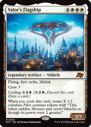 Valor's Flagship [Promo Pack: Aetherdrift] Foil