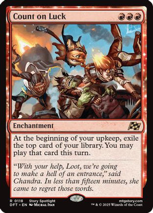Count on Luck [Promo Pack: Aetherdrift] Foil