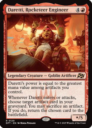 Daretti, Rocketeer Engineer [Promo Pack: Aetherdrift]
