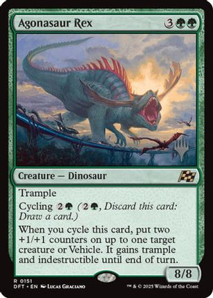 Agonasaur Rex [Promo Pack: Aetherdrift] Foil