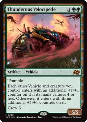 Thunderous Velocipede [Promo Pack: Aetherdrift]