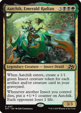 Aatchik, Emerald Radian [Promo Pack: Aetherdrift]
