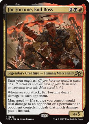 Far fortune, End Boss [Promo Pack: Aetherdrift] Foil