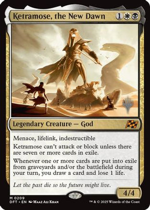 Ketramose, the New Dawn [Promo Pack: Aetherdrift] Foil