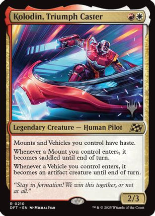 Kolodin, Triumph Caster [Promo Pack: Aetherdrift] Foil