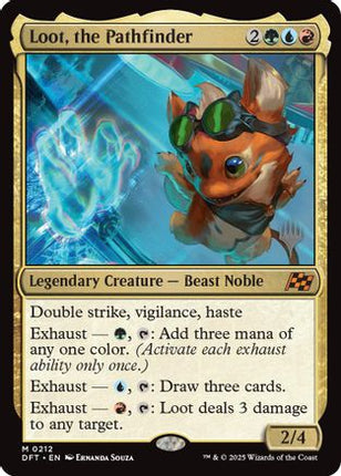 Loot, the Pathfinder [Promo Pack: Aetherdrift] Foil