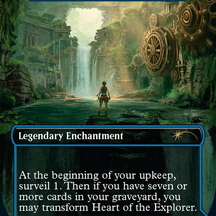 Search for Azcanta // Azcanta, the Sunken Ruin (Borderless) [Secret Lair Drop]