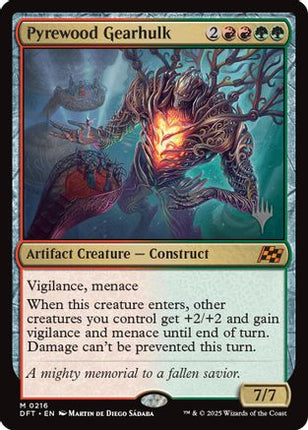Pyrewood Gearhulk [Promo Pack: Aetherdrift]